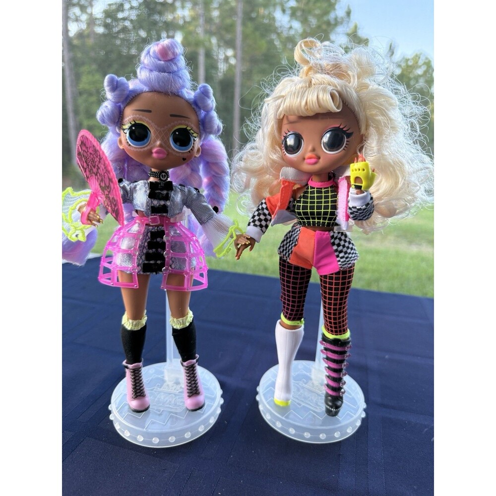 LOL Surprise OMG Dance Dance Dance Miss Royale  And Speedster Fashion Dolls